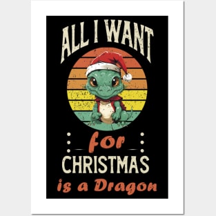 All I want for Christmas Posters and Art